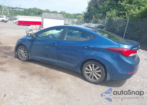 2015 Hyundai Elantra Se from USA, damaged, VIN KMHDH4AE9FU251124